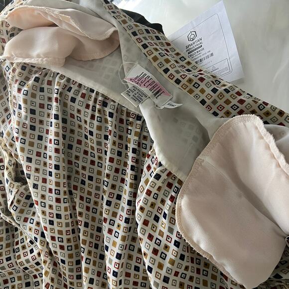 Josephine women’s top plus size 2X 20W geometric blouse lightweight buttons - Picture 5 of 8